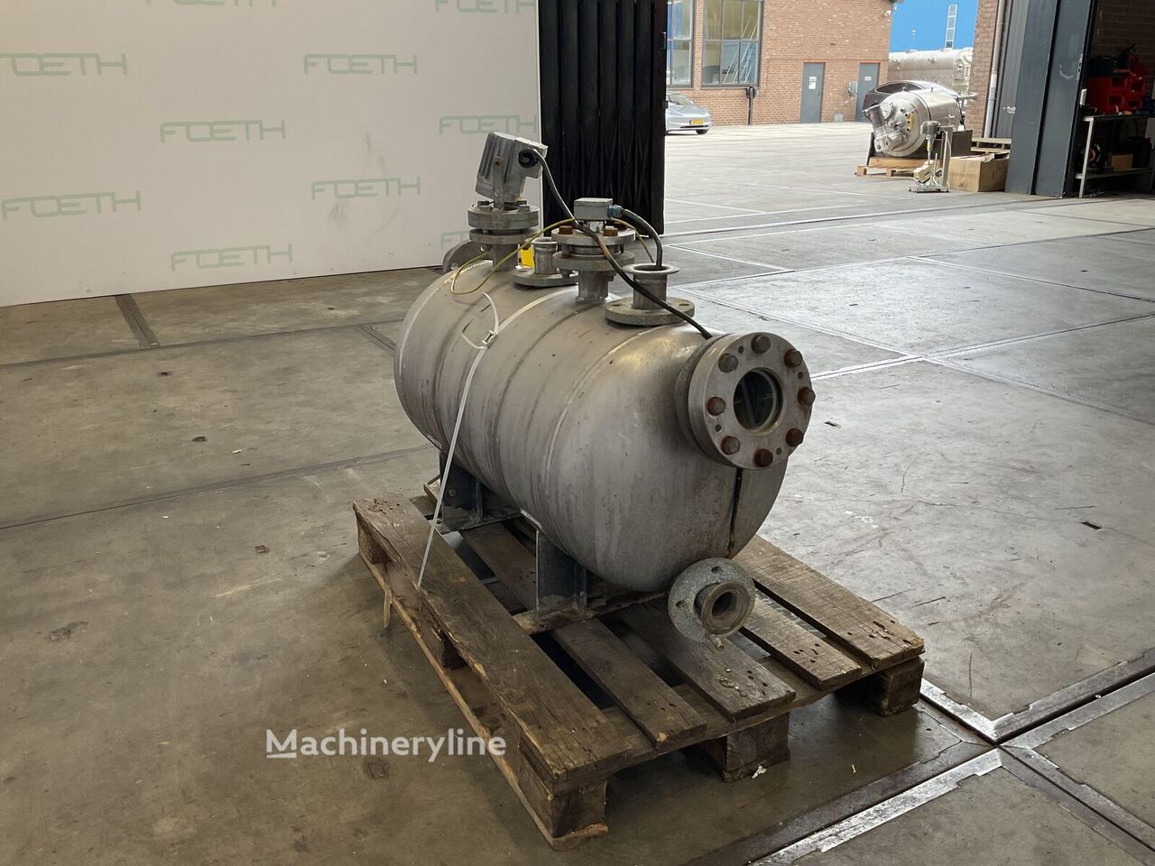 Peter Vossen - Horizontal tank Mixer Blender for sale — view 3