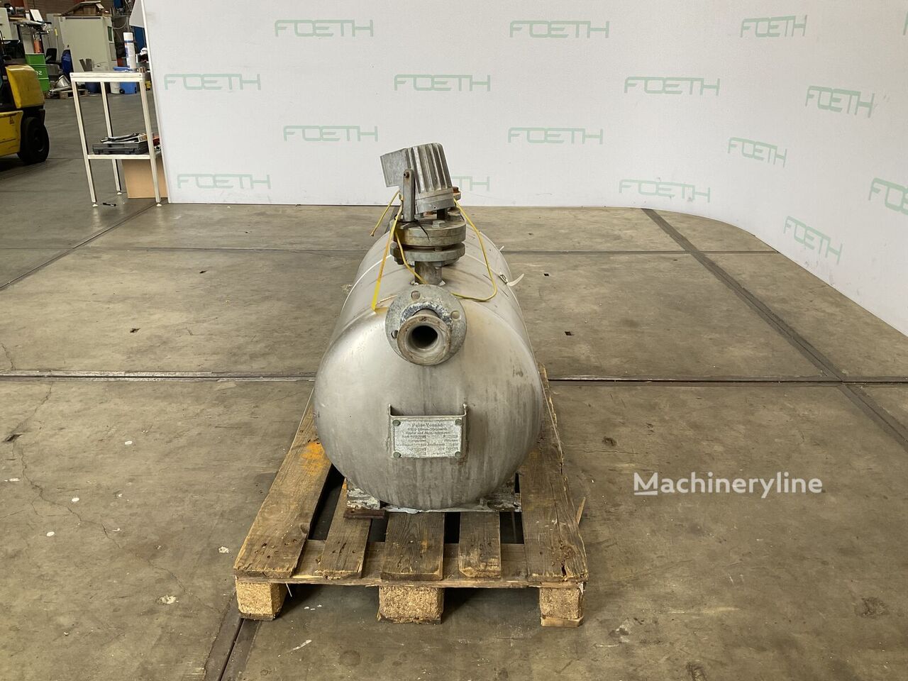 Peter Vossen - Horizontal tank Mixer Blender for sale — view 4