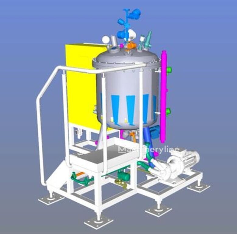 Pharmatech 350 L Mobile Pharma Vessel — NEW - Pressure vessel Mixer Blender for sale — view 3