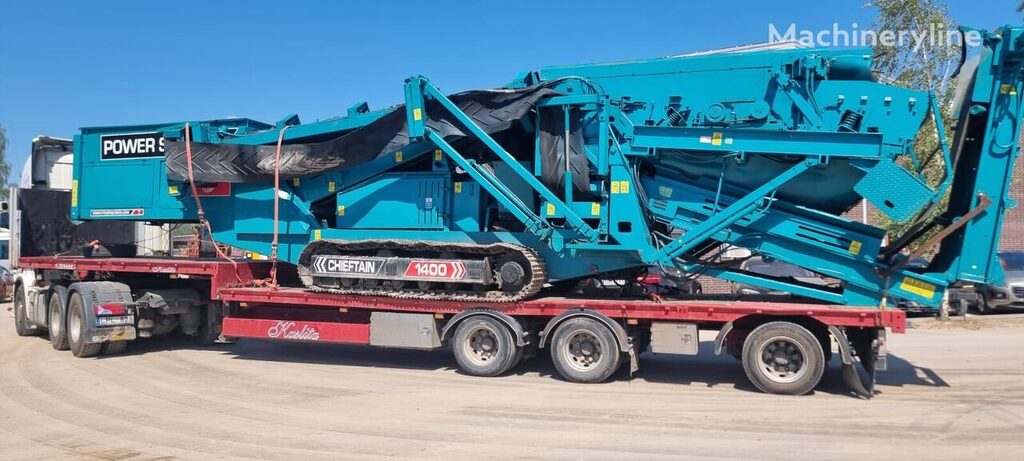 2008 Powerscreen Chieftain 1400 Quarry - Screener for sale — view 4