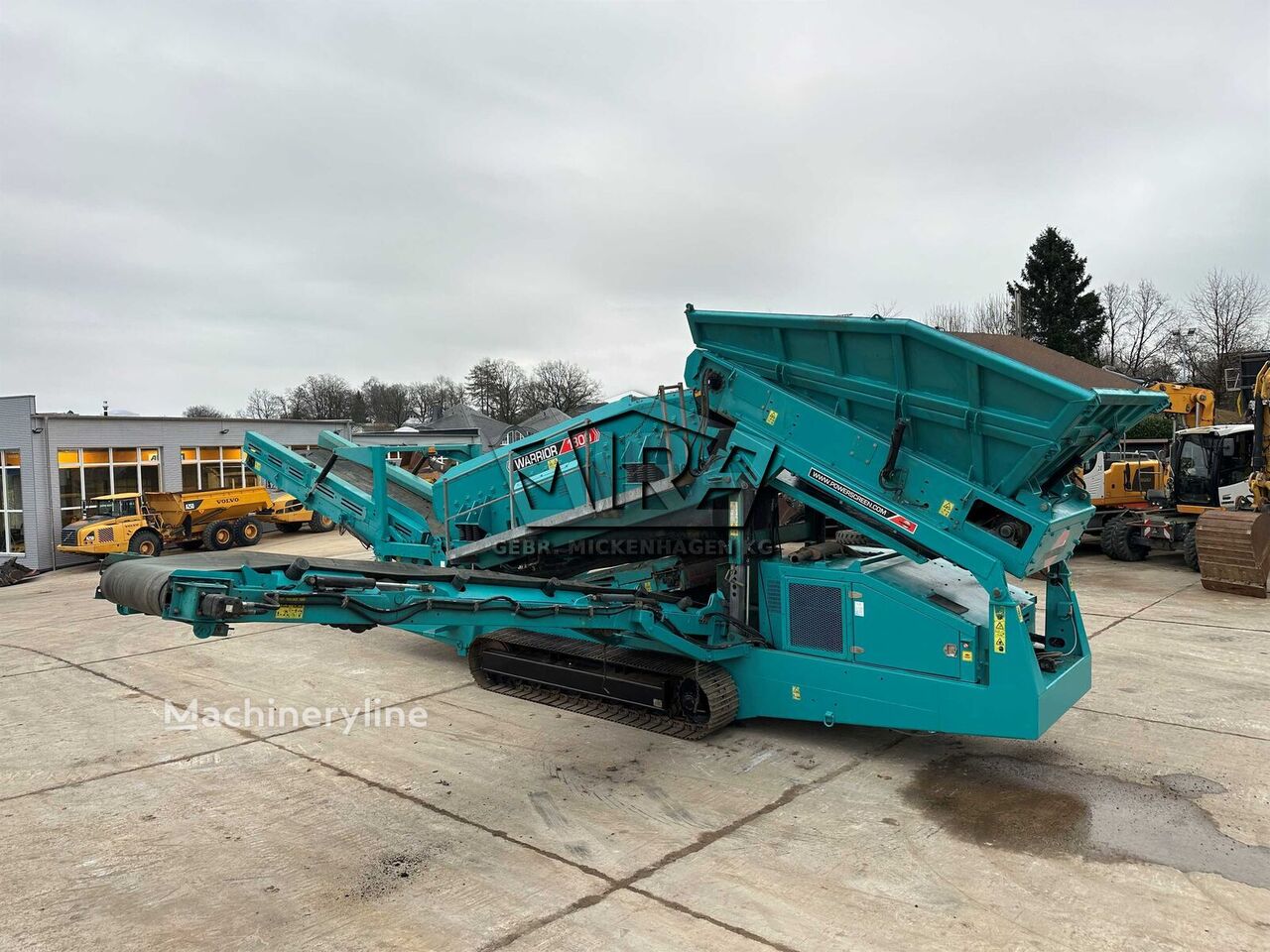 2011 Powerscreen Warrior 1800 Quarry - Screener for sale — view 3