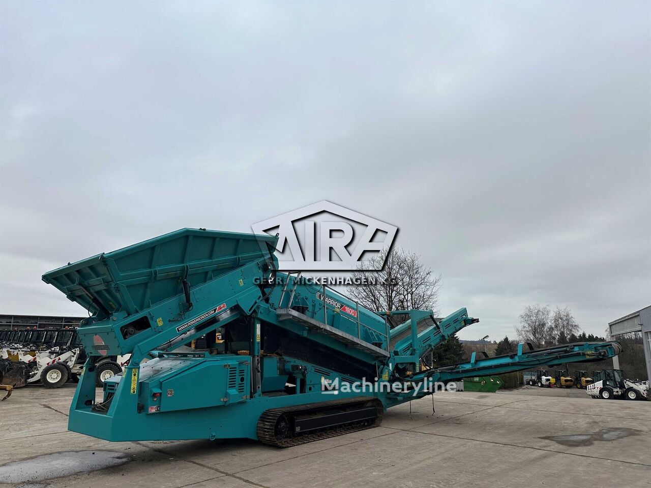 2011 Powerscreen Warrior 1800 Quarry - Screener for sale — view 4