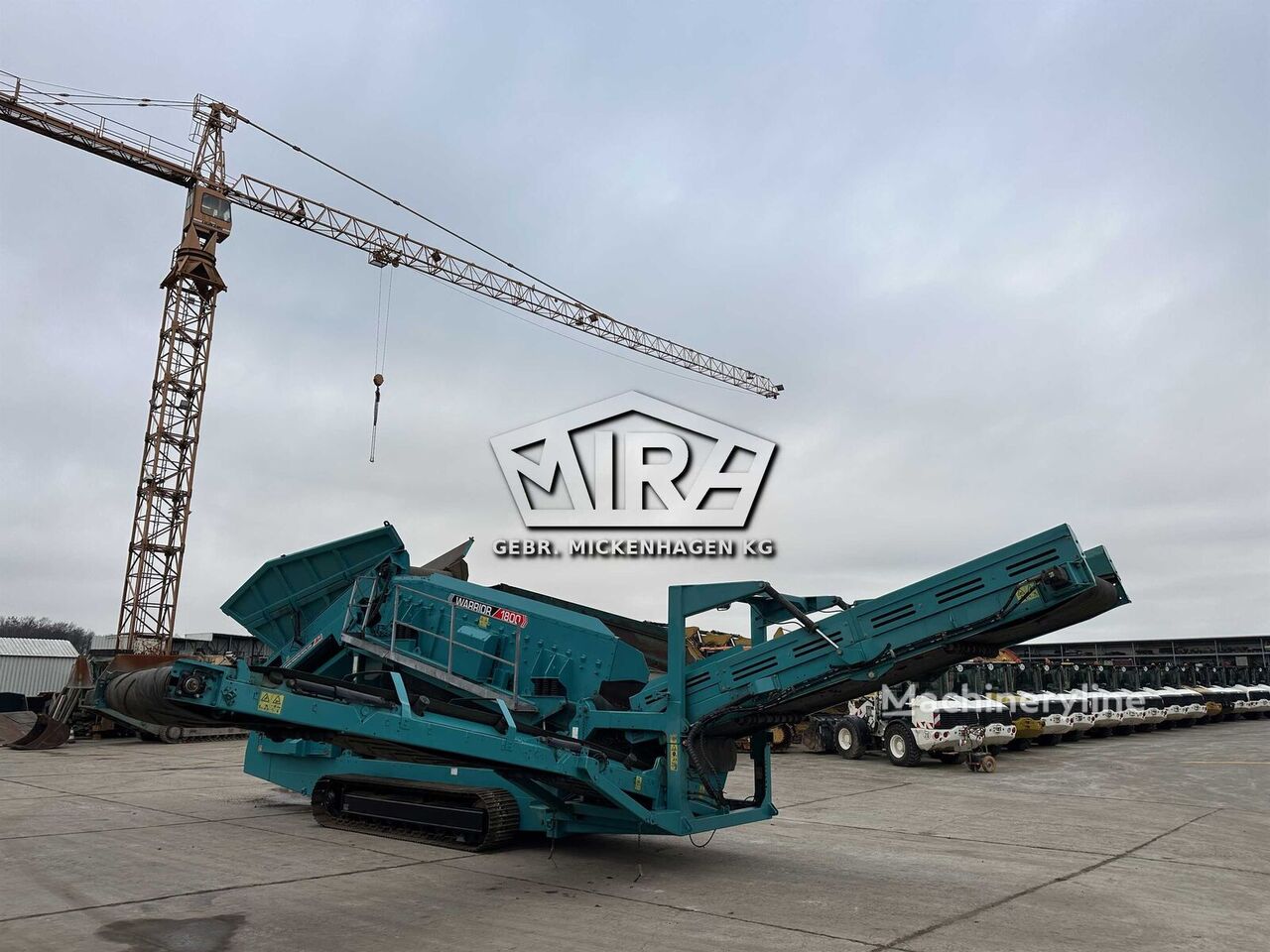 2011 Powerscreen Warrior 1800 Quarry - Screener for sale — view 5
