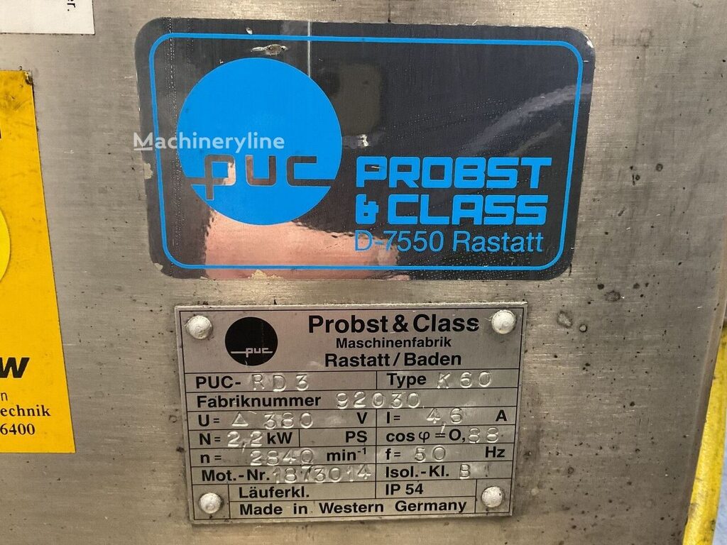 Puc Probst & Clas K-60 - Colloid mill Mixer Blender for sale — view 4