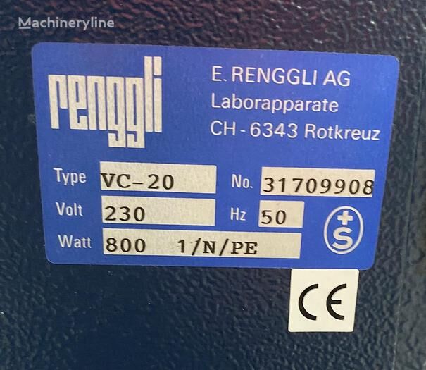 RENGGLI VC-20 Laboratory Equipment for sale — view 3