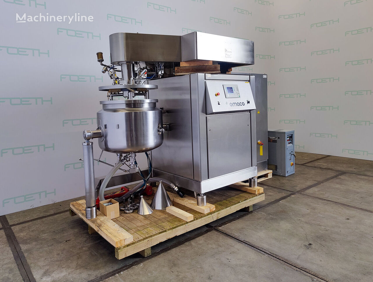 2002 Romaco Fryma Koruma F Mixer and Blender for sale — view 2