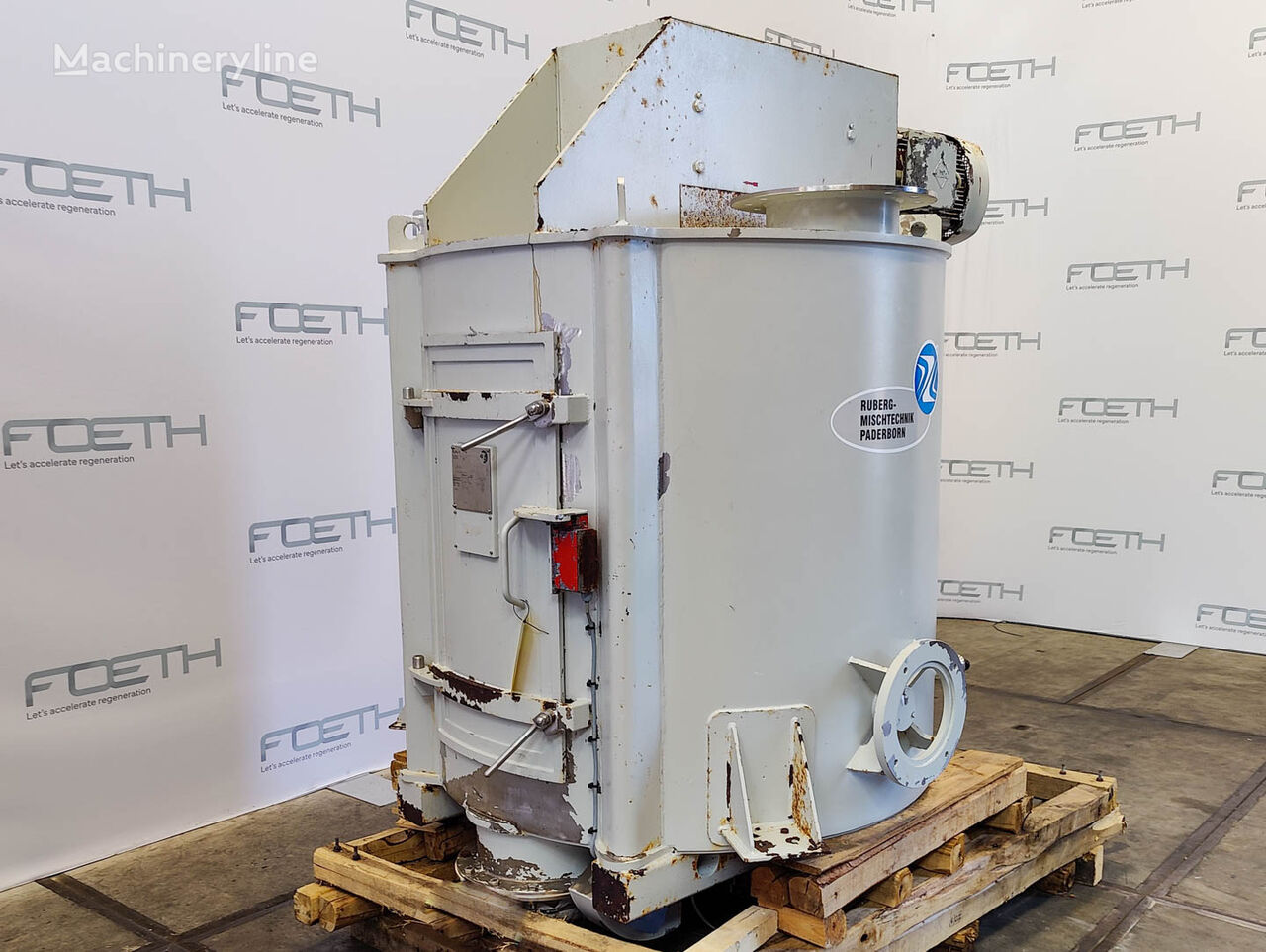 Ruberg-Mischtechnik KG VM1500 Ribbon blender Mixer Blender for sale — view 2