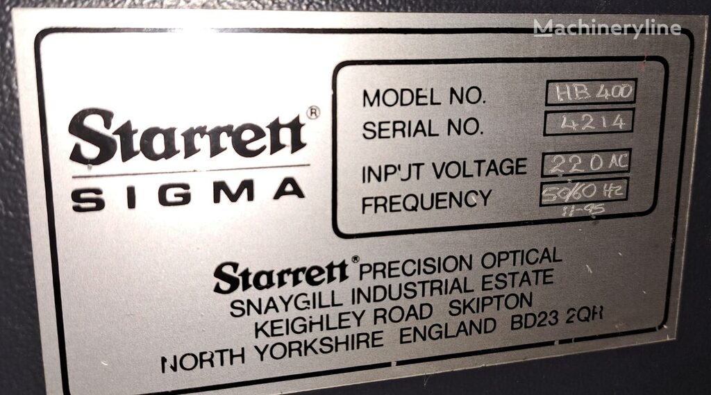 Sigma Sigma HB400 Laboratory for sale — view 5