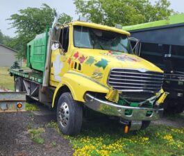 2001 Sterling L8500 Flatbed Truck for sale