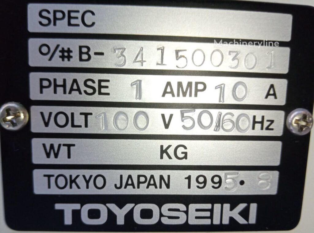 Toyoseiki Laboratory Equipment for sale — view 4