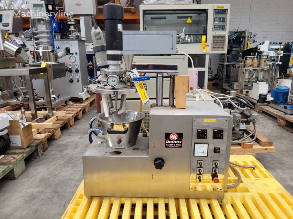 Unimix Haagen & Rinau Bremen Processing vessel Mixer Blender for sale