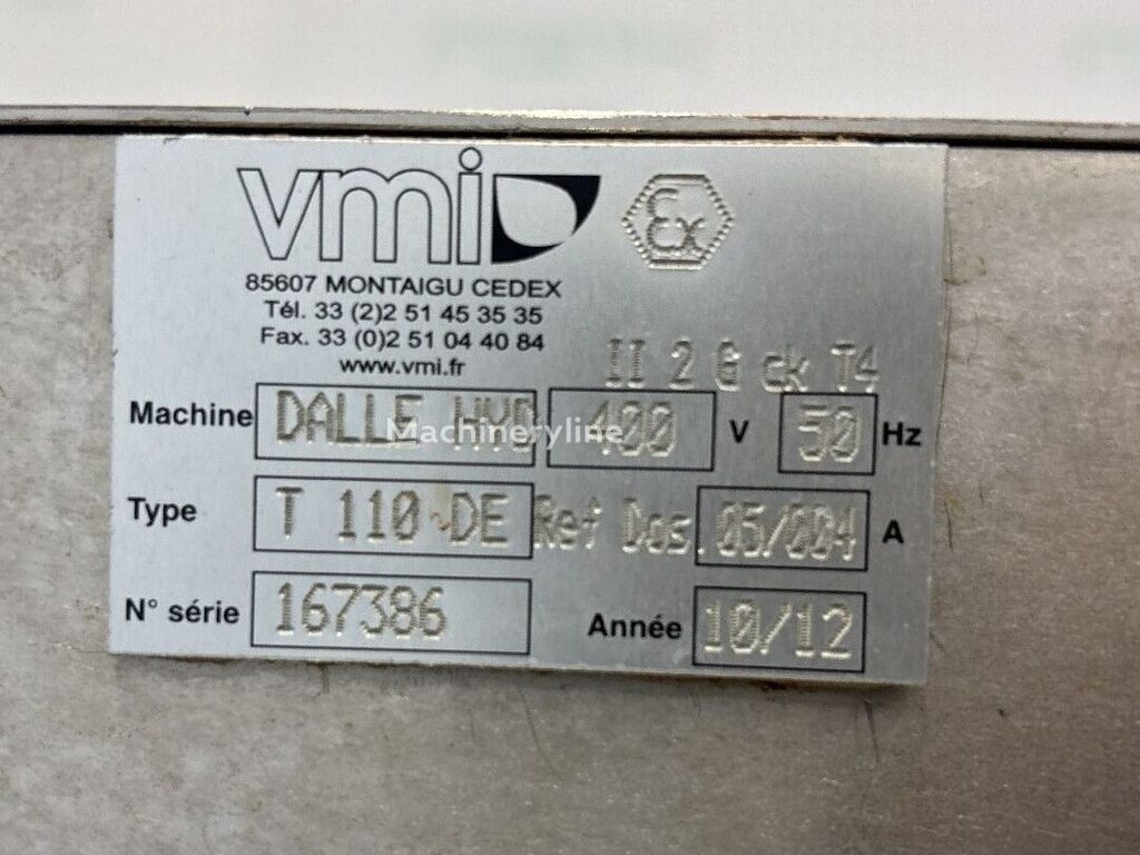 2012 VMI Dalle HYD T110 Mixer and Blender for sale — view 3