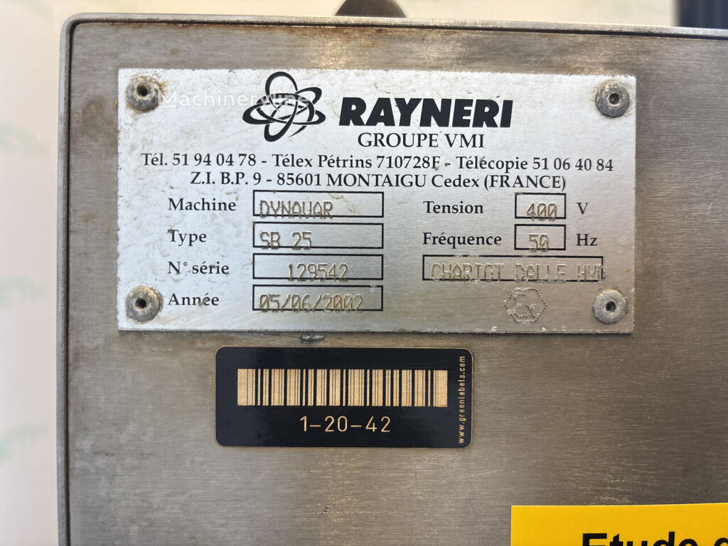 2002 VMI Dynavar SB 25 Mixer and Blender for sale — view 5