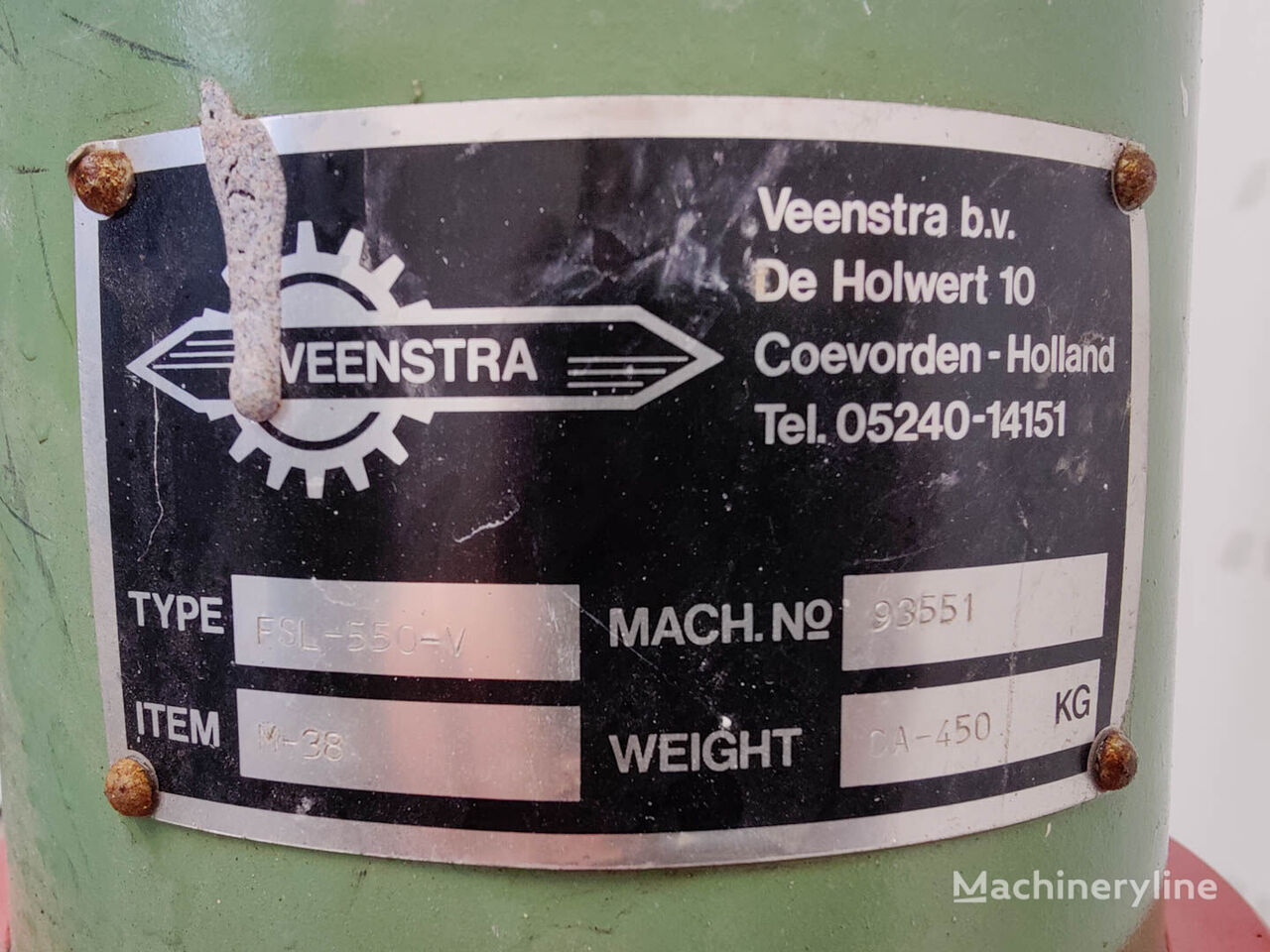 Veenstra FSL-550-V Mixer Blender for sale — view 5