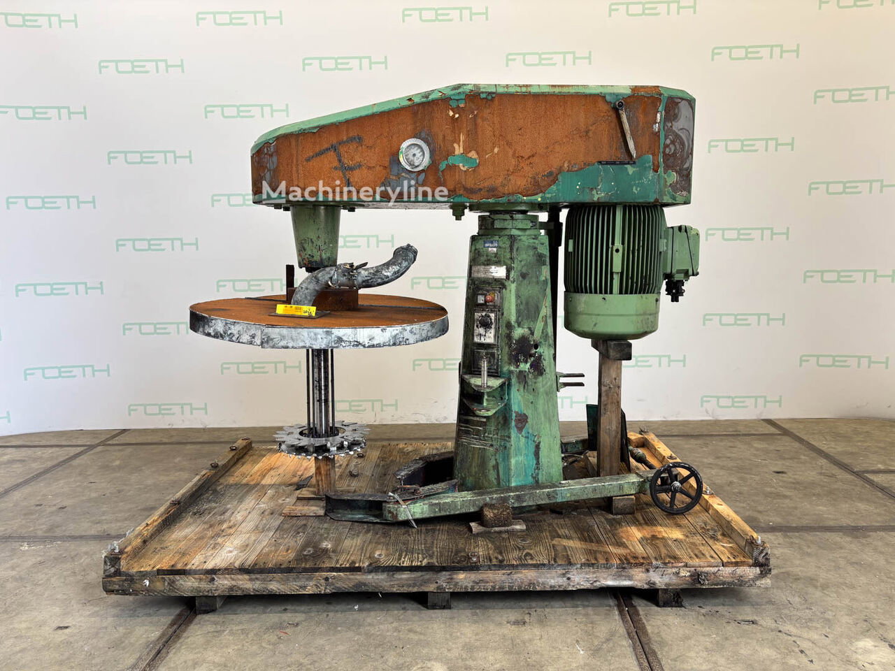 Wilhelm Niemann Dissolver Mixer Blender for sale