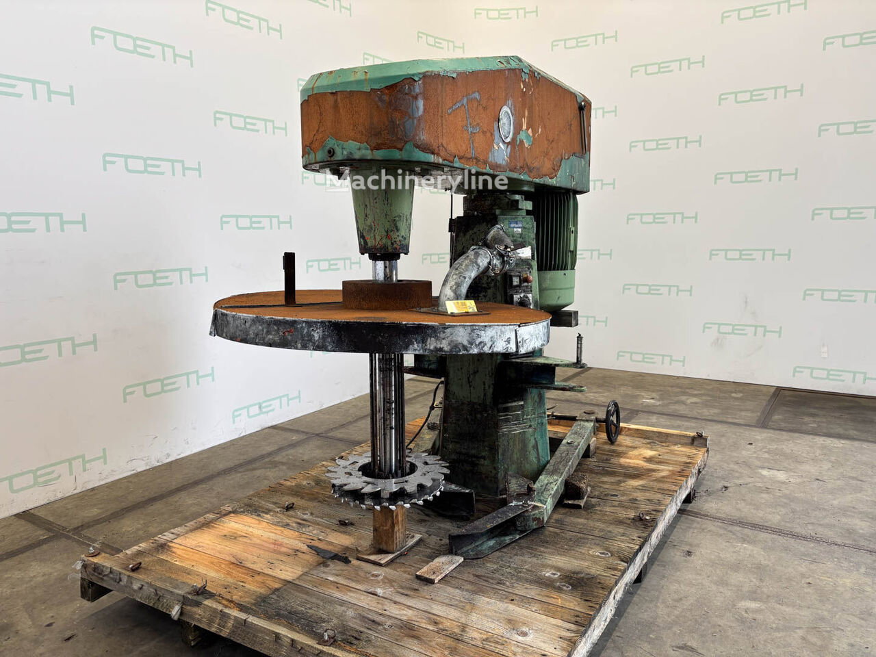 Wilhelm Niemann Dissolver Mixer Blender for sale — view 2